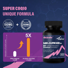 Two capsules next to the bottle illustrating serving size