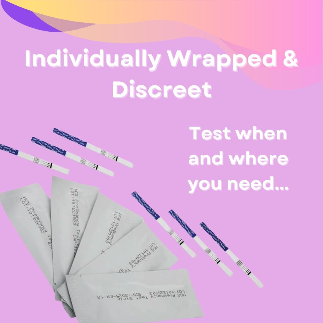 Highly sensitive hCG detection 25 mIU/mL