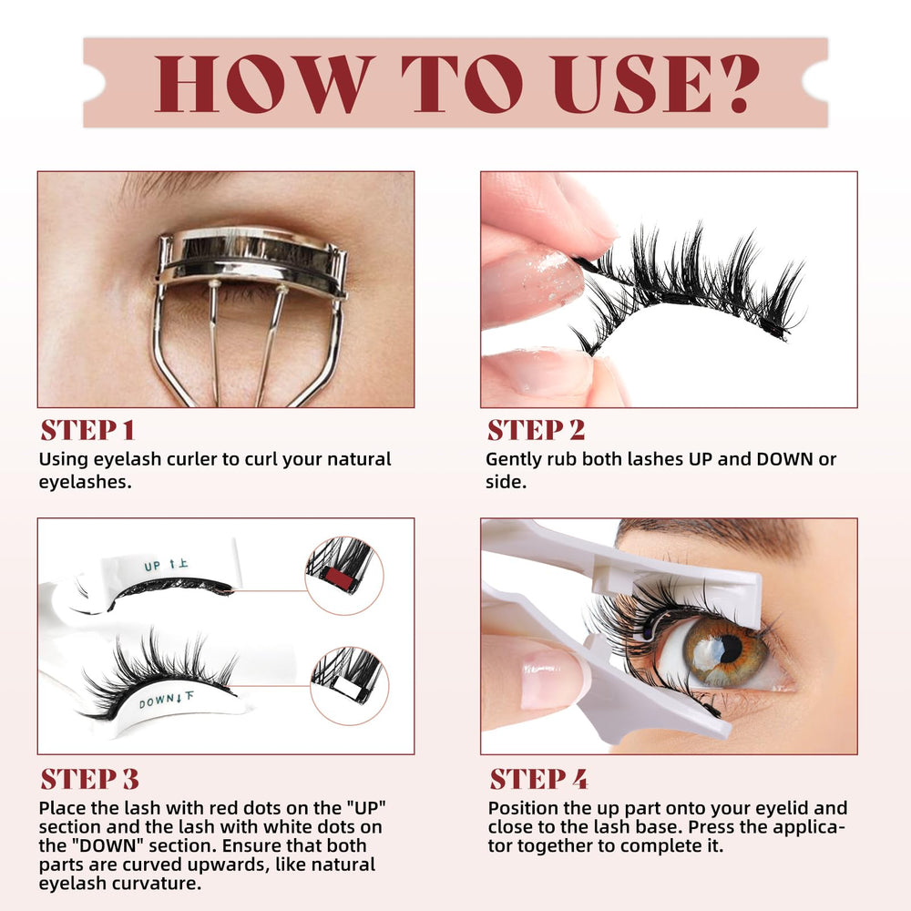 Higu clace box with mirror keeps the kit ready for on-the-go use.