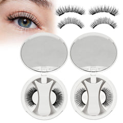 Higu Clace magnetic eyelashes with applicator for quick, secure application
