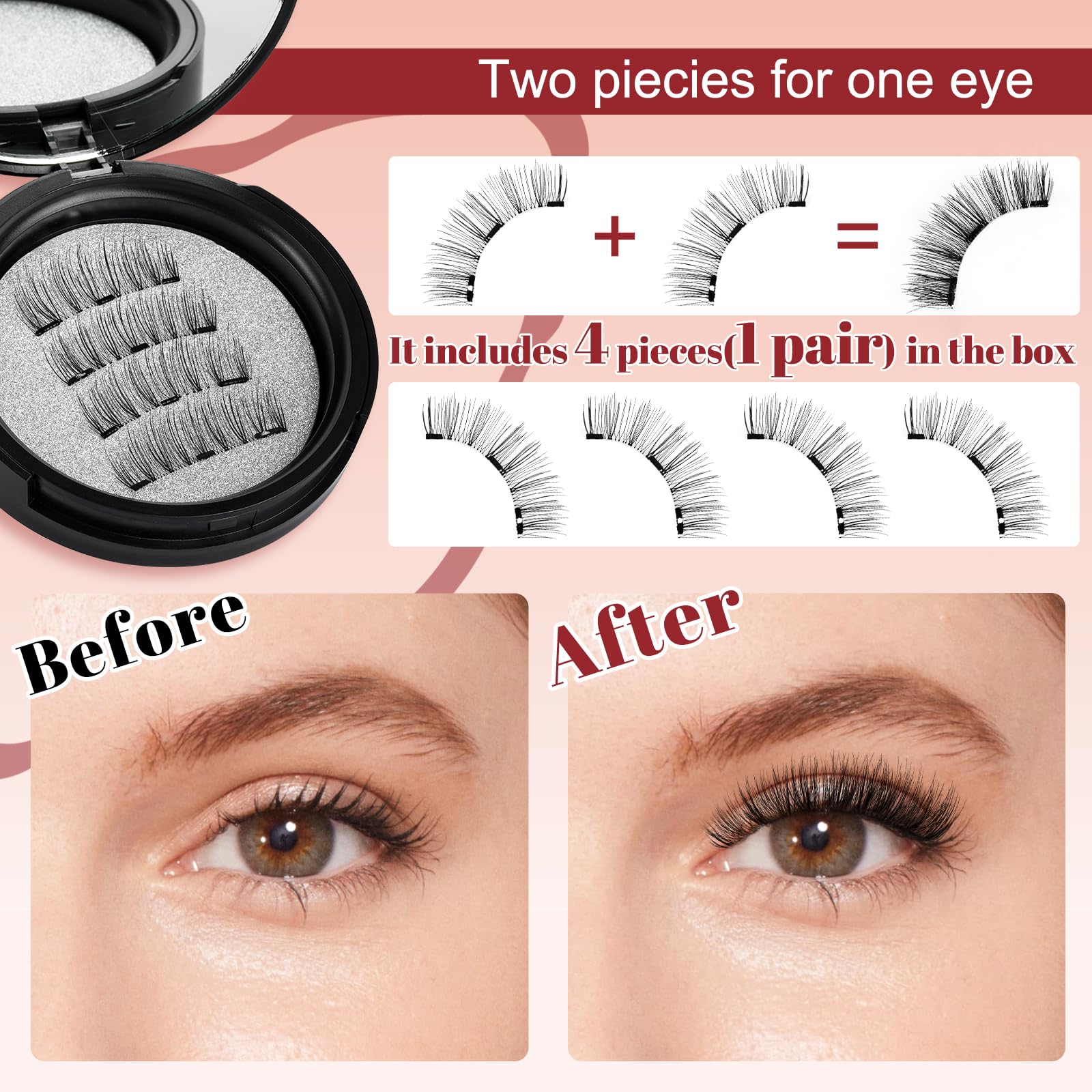 Higu Clace packaging with mirror offers a compact base for on-the-go touchups.