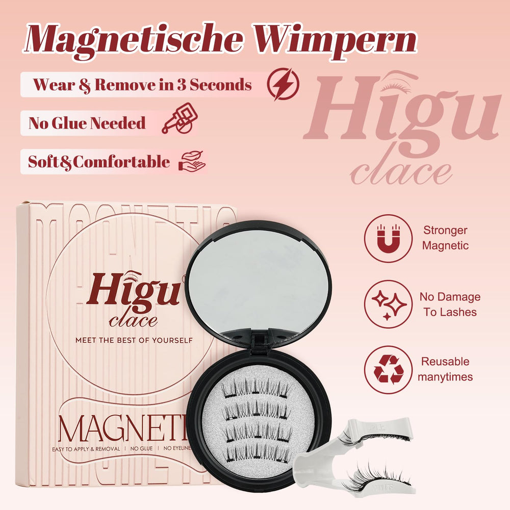 Compact packaging with built-in mirror for on-the-go.