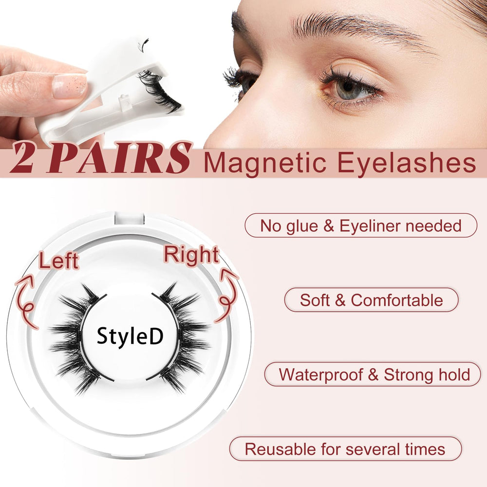 Higu clace soft magnet lash design delivering lightweight comfort and natural lift.