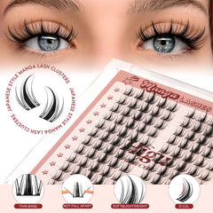 Higu clace spikes manga lashes for playful texture