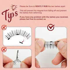 Higu Clace magnetic lashes reusable for multiple occasions.