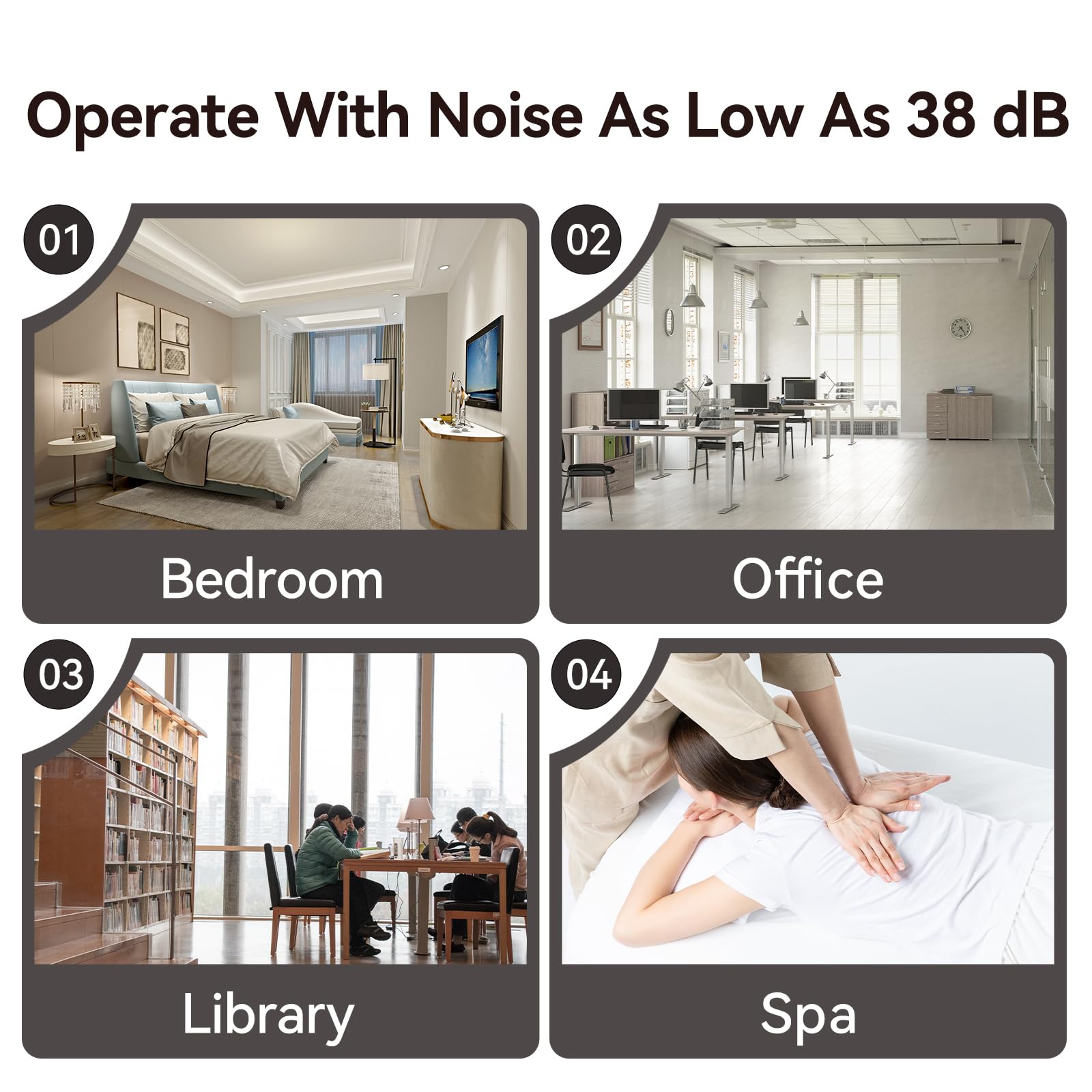 Smartphone showing Bluetooth app control for diffuser.