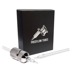 Hildbrandt Freeflow 14DT long tube mounted on a standard grip for smooth ink delivery