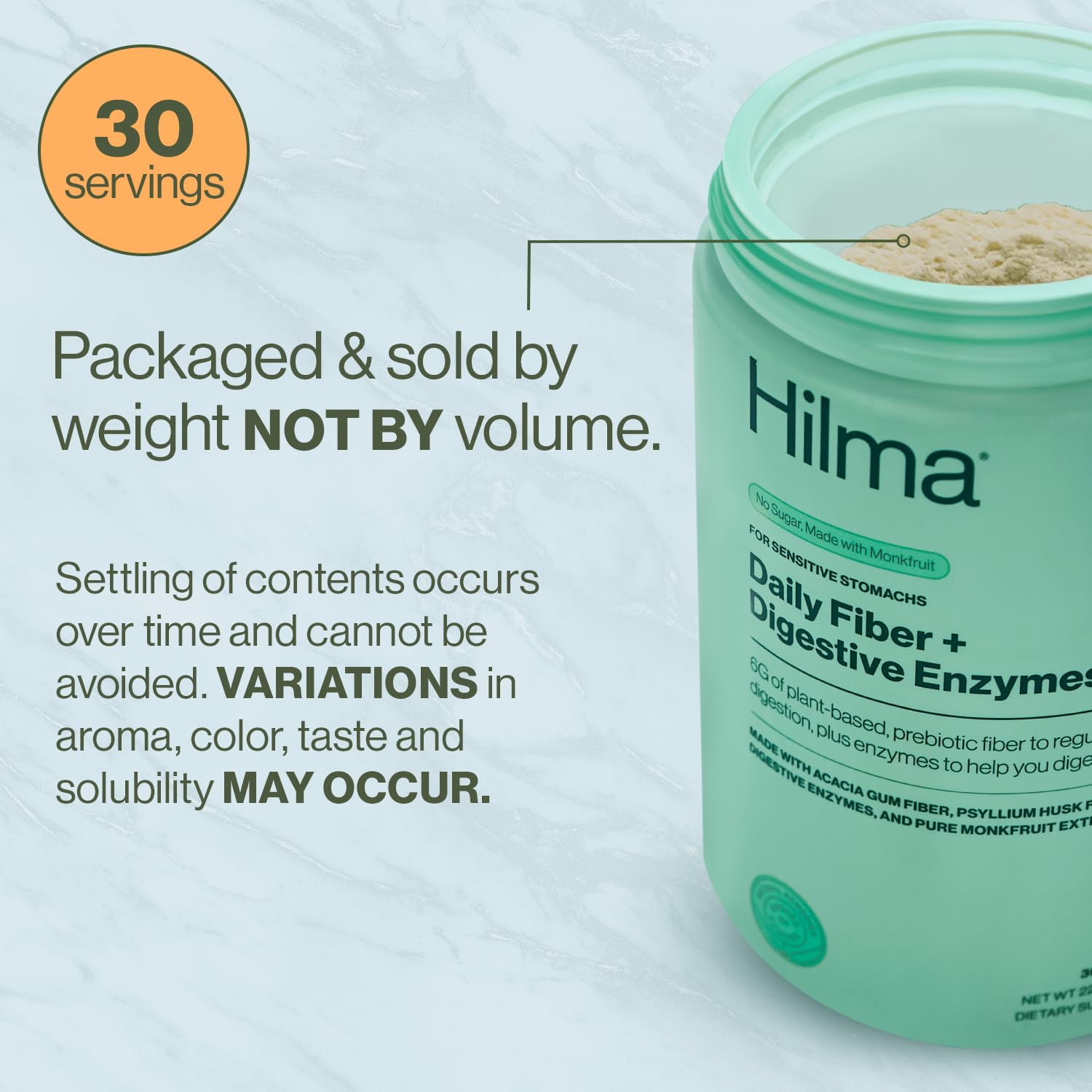 Hilma branding with a happiness guarantee
