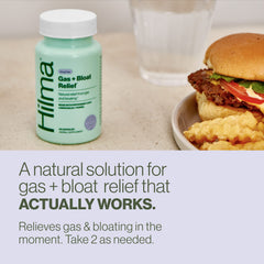Hilma Gas & Bloat Relief fennel ingredient image illustrating anti-gas herbal blend.