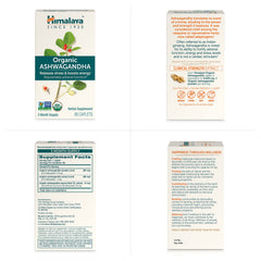 Himalaya Ashwagandha 90 caplets bottle