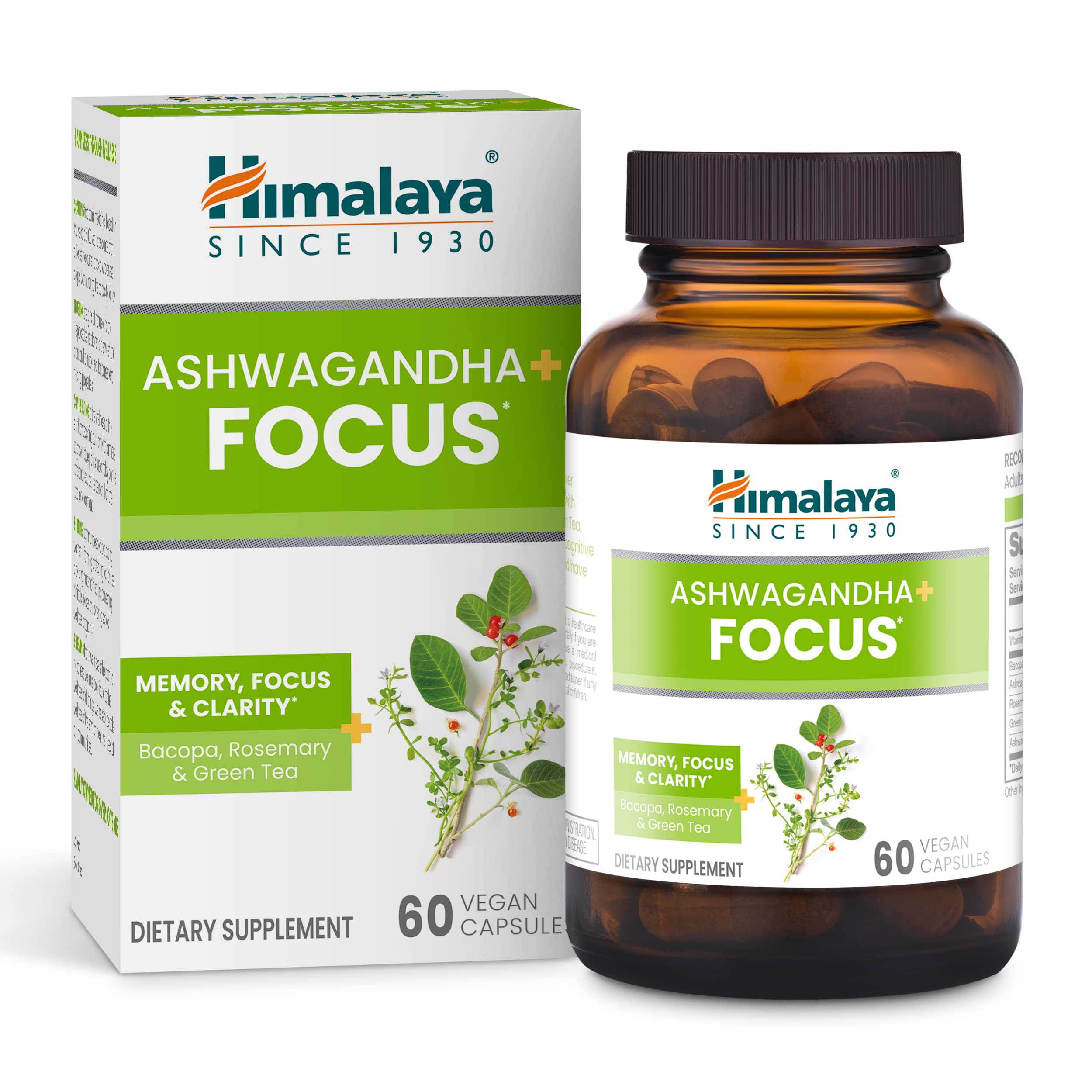 Himalaya Ashwagandha+ Focus hero image