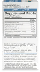 Close-up of Himalaya Ashwagandha+ Relax capsules