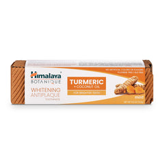 Two 4 oz tubes of Himalaya Botanique Whitening Toothpaste in a 2 pack