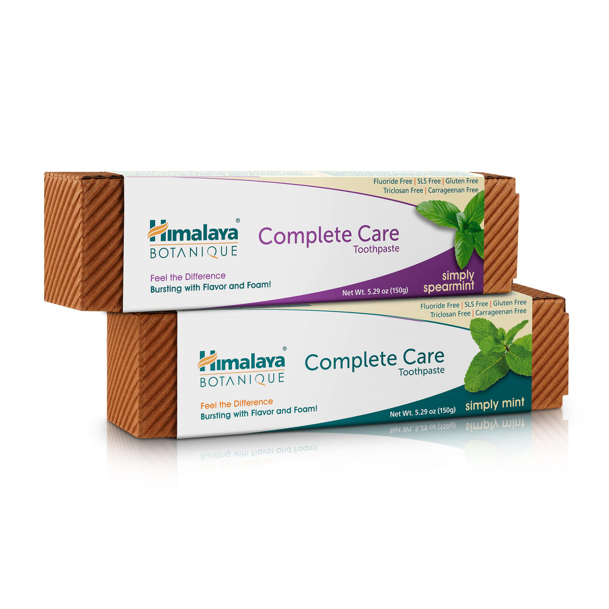 Himalaya Botanique Complete Care Toothpaste Mint flavor front label 5.29 oz