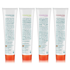 Mint flavor toothpaste close-up