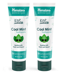 Himalaya Botanique Kids Toothpaste 2-pack Cool Mint flavor 4 oz