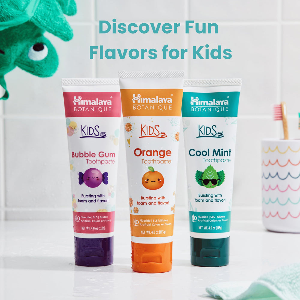 Bubble Gum flavor Himalaya Botanique Kids Toothpaste