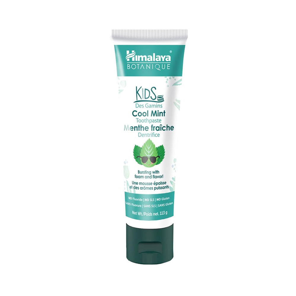 Coconut oil and Stevia in Himalaya Botanique Kids Toothpaste
