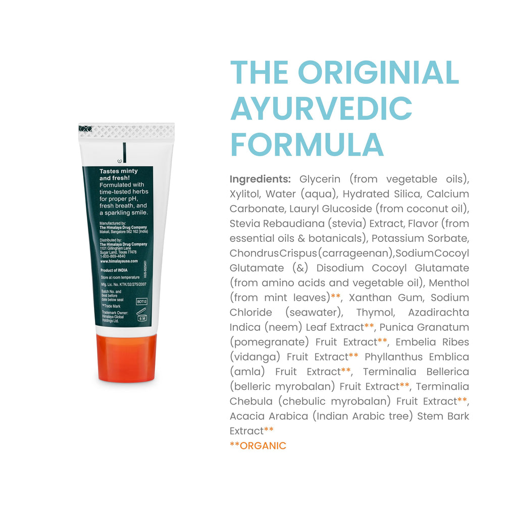 Neem & Pomegranate ingredients highlighted on packaging