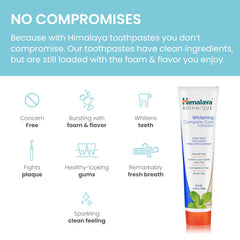 Papaya and Pineapple enzyme whitening action in toothpaste