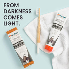 Back view of Himalaya Botanique toothpaste packaging