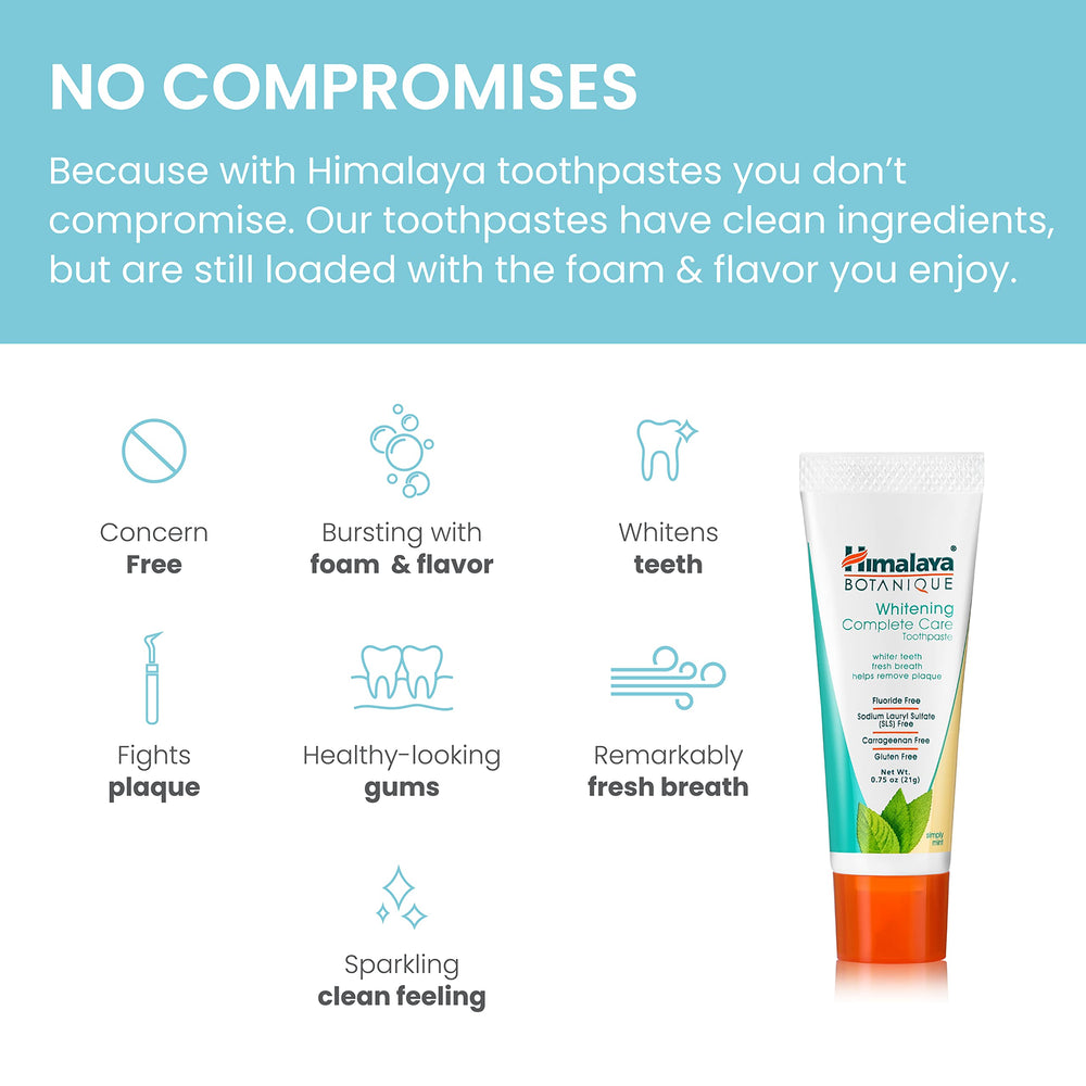 Vegan, cruelty-free Himalaya Botanique toothpaste