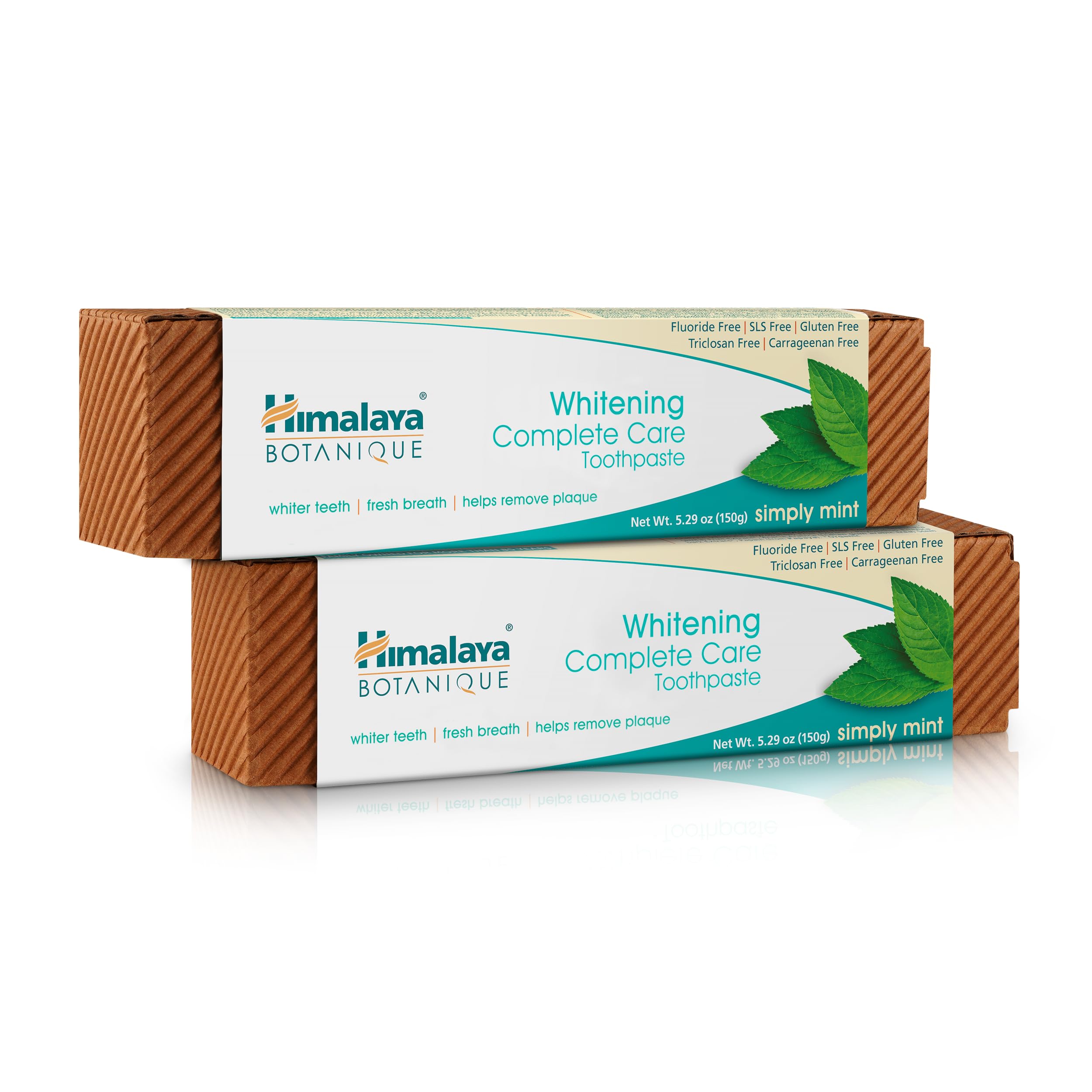 Himalaya Botanique Whitening Complete Care Toothpaste 2-pack packaging
