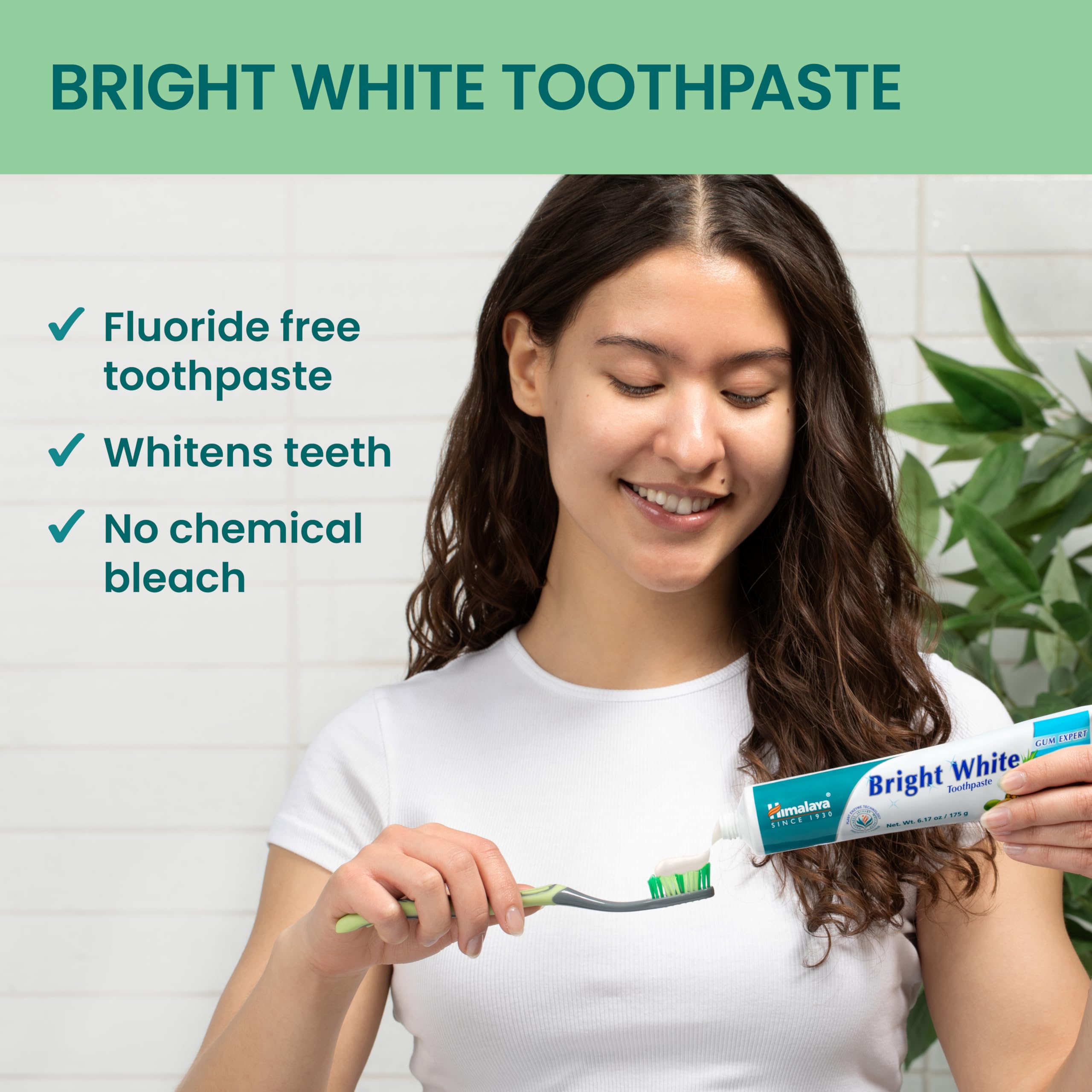 Close-up of toothpaste tube showing paste texture