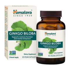 Himalaya Ginkgo Biloba 120 mg bottle label