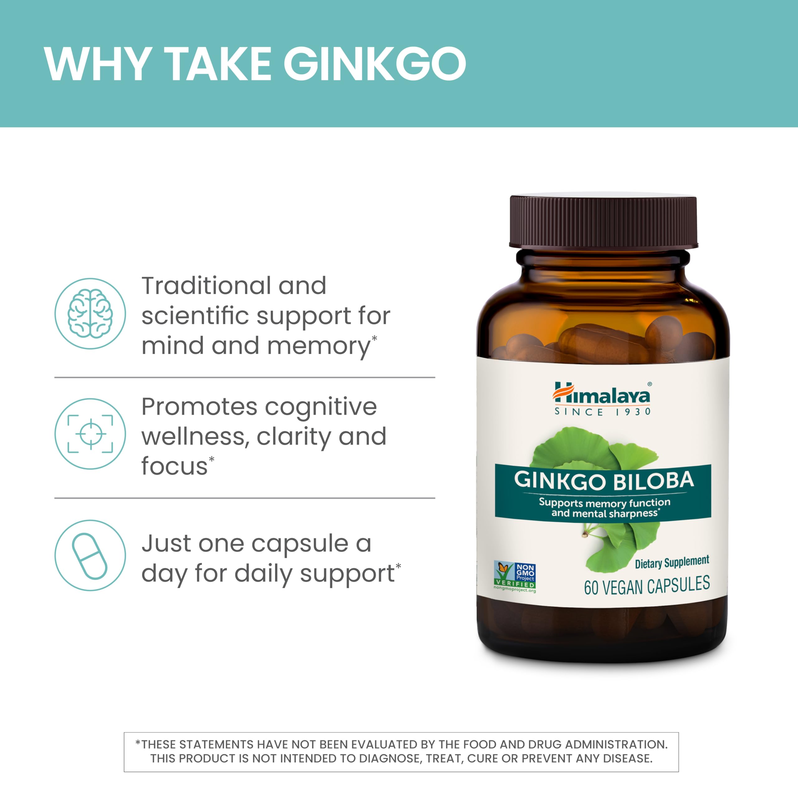 Himalaya Ginkgo Biloba packaging front