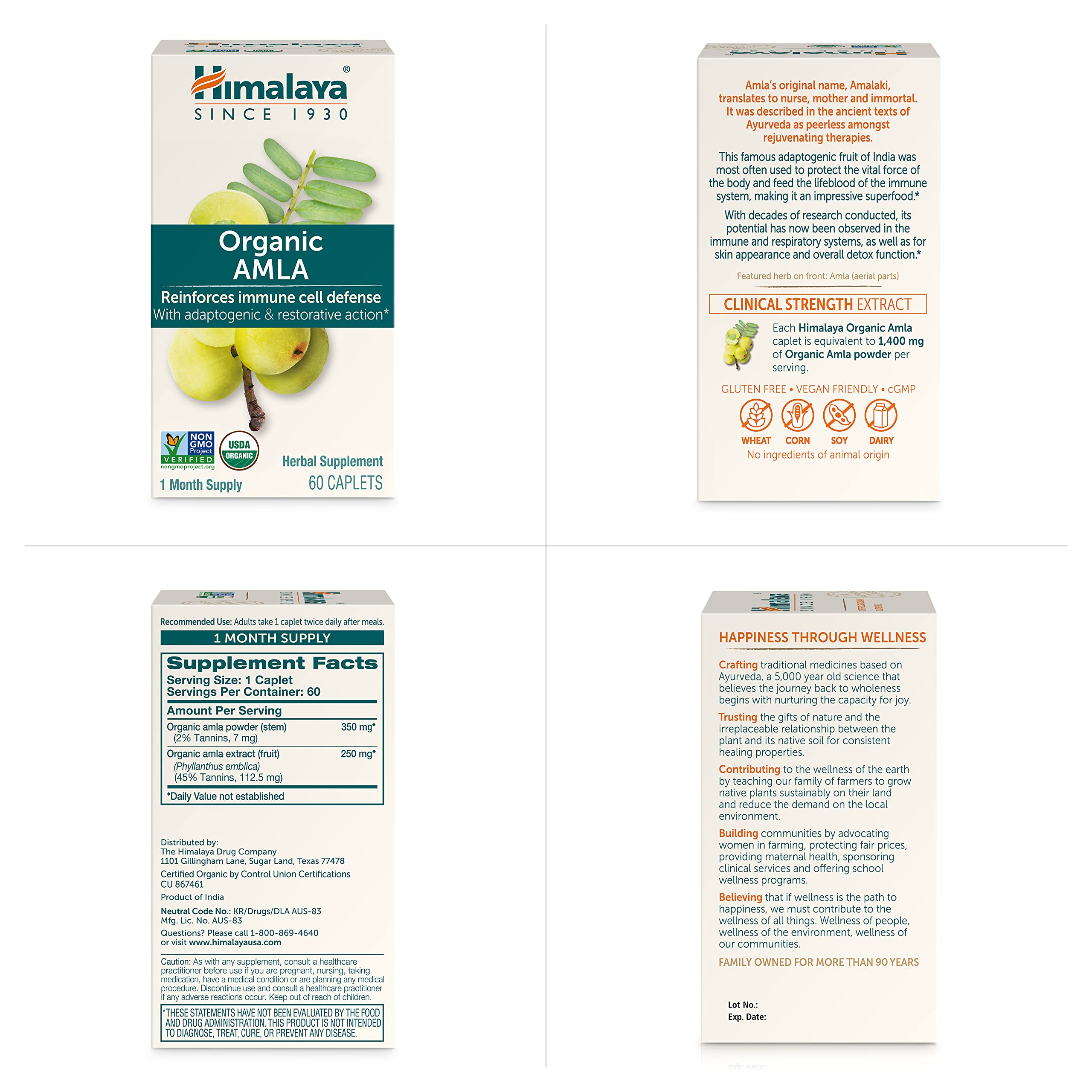 Clinical strength potency: 250 mg extract + 350 mg powder per two caplets