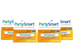 Himalaya PartySmart tube front view, compact and portable for nights out.