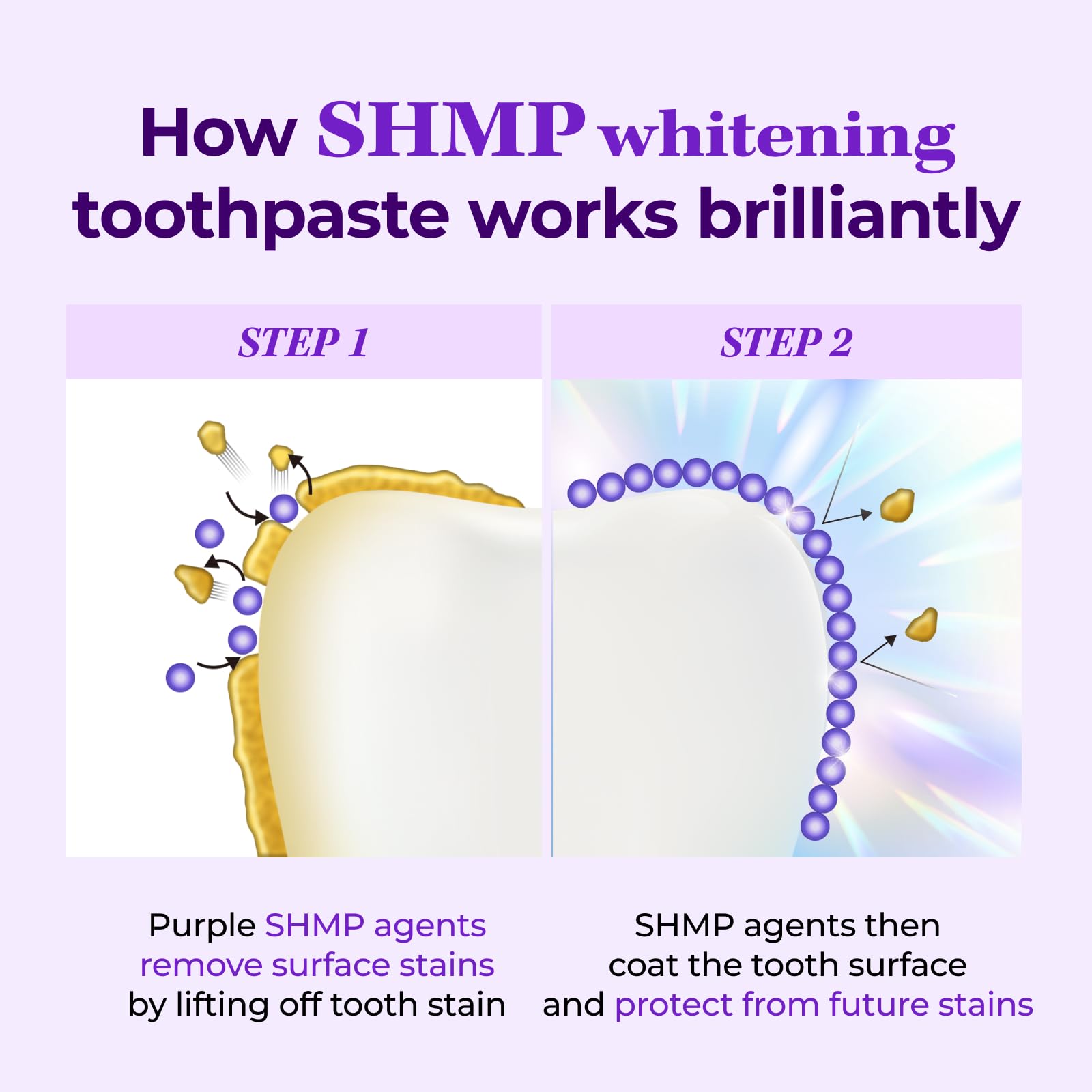 Three tubes of HIMALAYA PINKSALT Purple Whitening Toothpaste Vanilla Mint