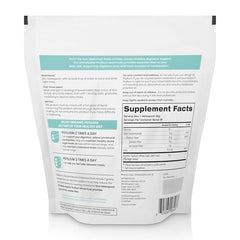 Close-up of psyllium husk powder