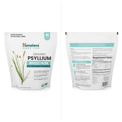 Measuring scoop with Himalaya Psyllium Whole Husk for daily use.