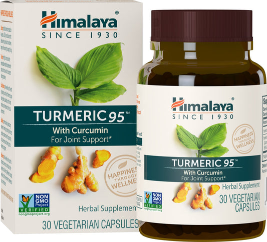 Himalaya Turmeric 95 bottle and label