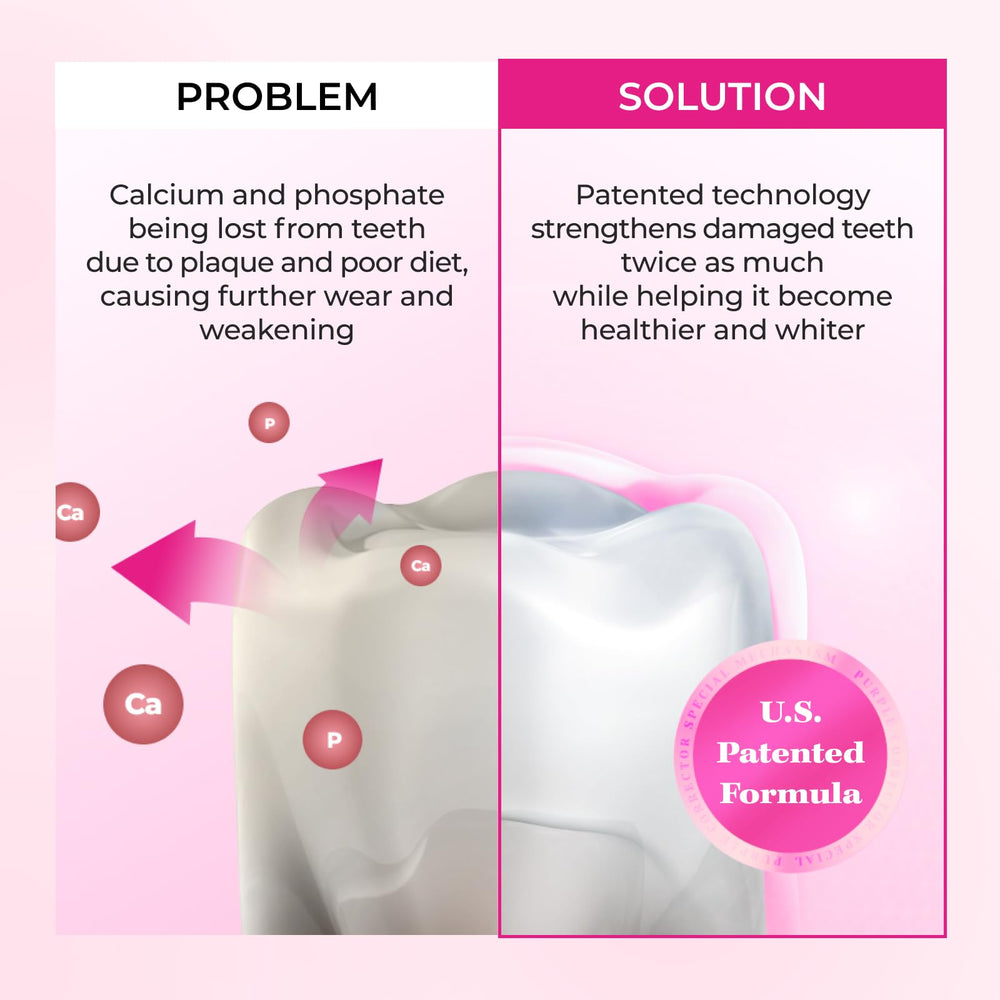 Another close-up of Himalaya PINKSALT toothpaste tube design