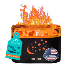 Himalayan salt lamp diffuser with 200ml capacity