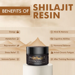 Himalayan Shilajit bottle 30g in gold grade
