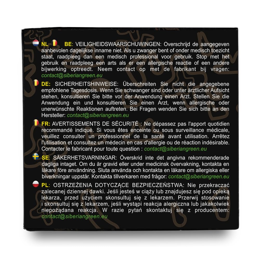 Himalayan Shilajit comparison imagery
