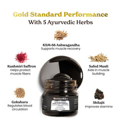 Himalayan Shilajit Gold resin sourced from 16,000 ft