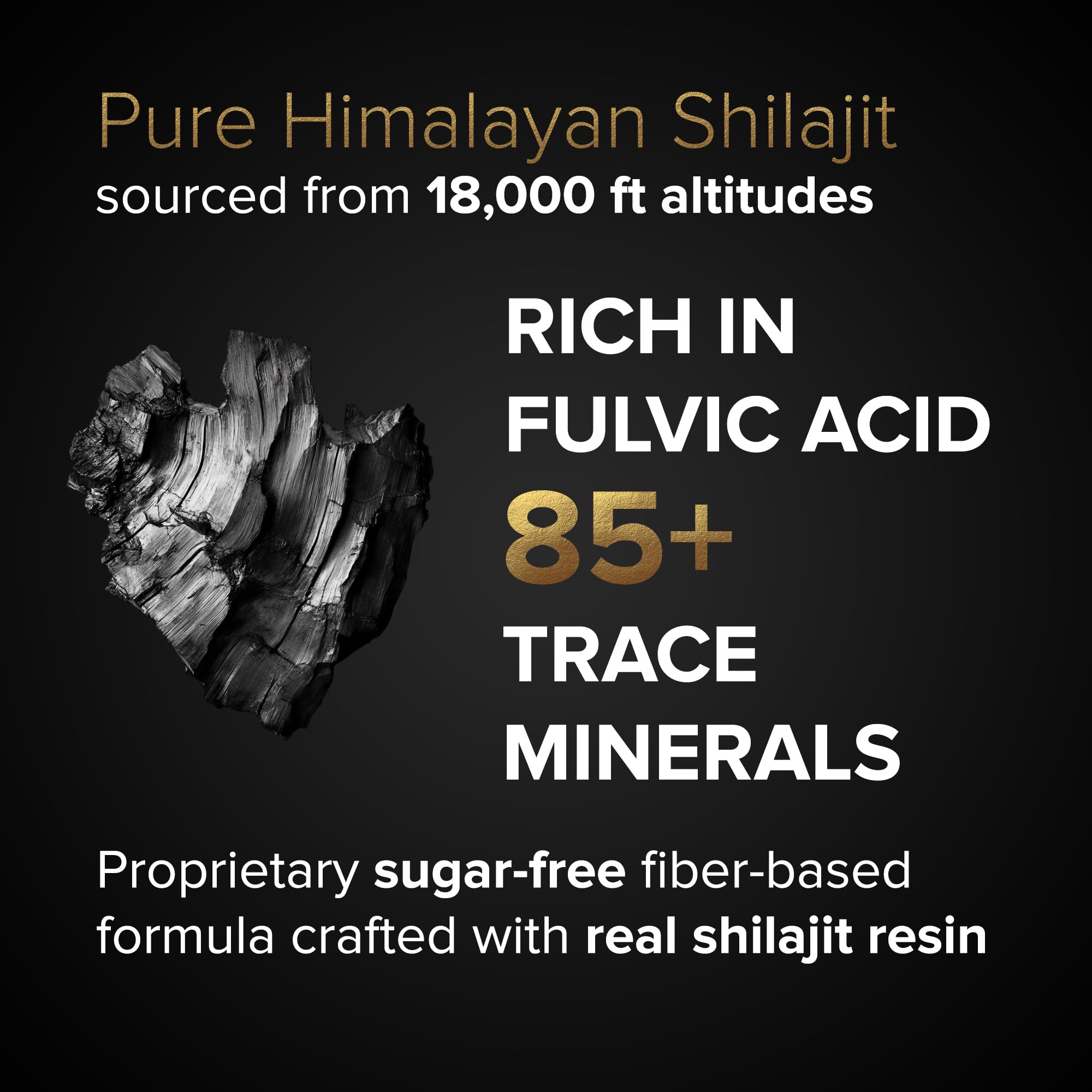 Natural BioScience Himalayan Shilajit Gummies packaging with label