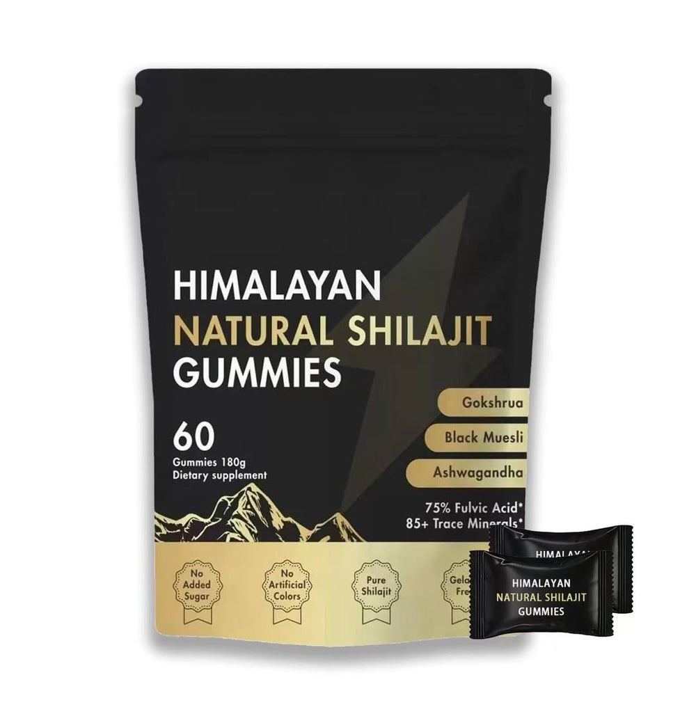 Hero image of Himalayan Shilajit Gummies with Ashwagandha & Gokshura in berry flavor