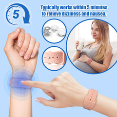 Hion acupressure beads metal closeup emphasizing magnetic therapy option for comfort