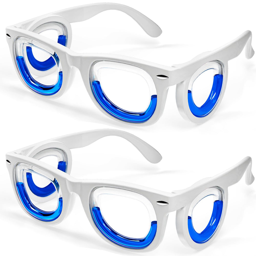 Hion kids anti-motion glasses front view for car trips and travel comfort.