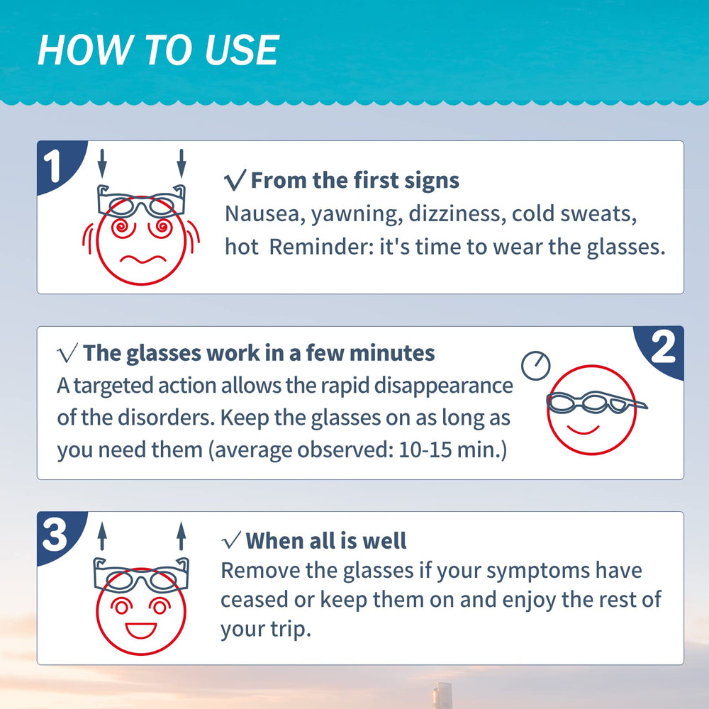 Hion Kids Anti-Motion Glasses in use during motion suggesting potential nausea relief during rides