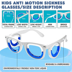 Hion Kids nose pad close-up highlights soft support to reduce nose pressure.