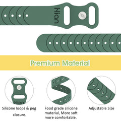 Hion pine-green acupressure beads close-up for seasickness support