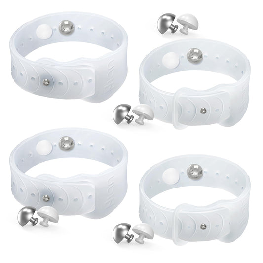 Hion motion-sickness bracelets pack front view for travel comfort and nausea relief.