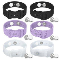 Hion motion sickness bracelets packaging with three color pairs for on-the-go relief